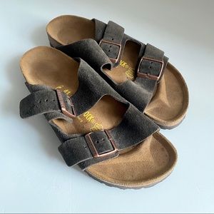 Birkenstock Suede Leather Sandals